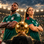 ¡México hace historia! Nominados al balón de oro Julián Quiñones y Scarlett Camberos
